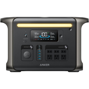 Anker Portable Power Station 1536Wh, 1800W | SOLIX F1500