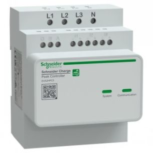 SCHNEIDER ELECTRIC EVLINK LOAD-SHEDDER, SCHNEIDER CHARGE, 3P, MAXIMUM CURRENT ALLOWED TO CHARGING STATION AUTOMATICALLY SET UP TO 50A