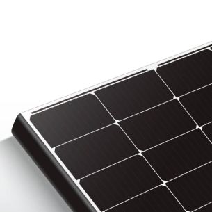 DAH Solar 440 W Solar Panel DHN-54X16/FS(BW)-440W | Full Screen, N-type, Black Frame