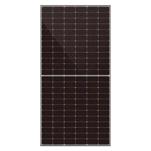 Päikesepaneel DAH Solar 585 W DHN-72X16/DG(BW)-585W, N-tüüp, kahepoolne, musta raamiga